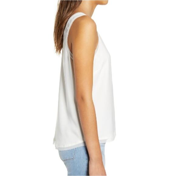 * New ~ HALOGEN ~ Raw Edge Tank Top Size XL - Picture 8 of 8